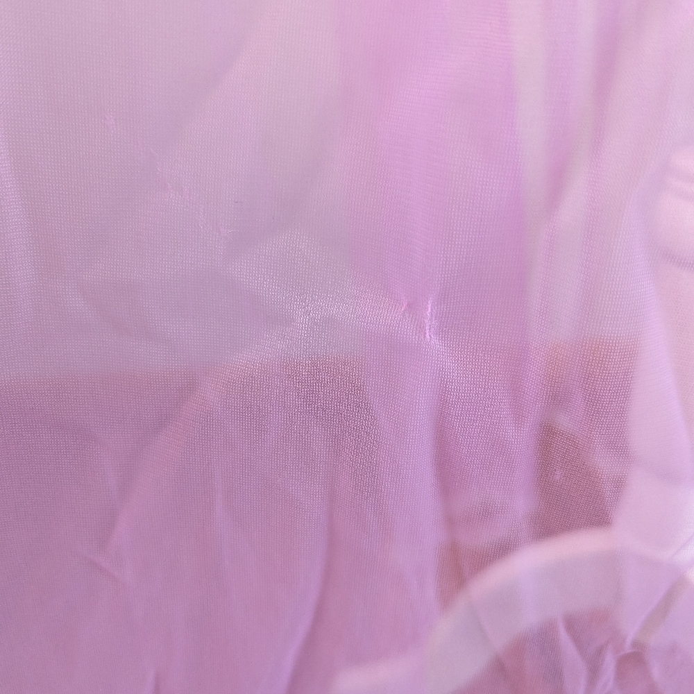 Vintage purple mesh peignoir - Picture 9 of 10
